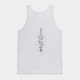 Planets art Tank Top